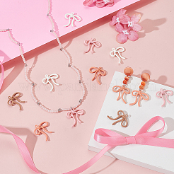 20 шт. подвески из цинкового сплава с двухцветной краской для выпечки&nbsp;FIND-GA0005-38