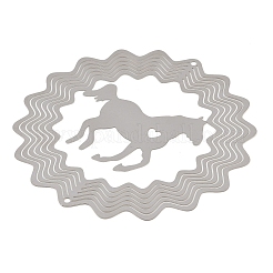 Ветряная вертушка с вращающимся подвесным механизмом из нержавеющей стали 201 (3d).&nbsp;STAS-B122-01P-01