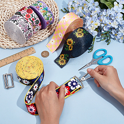 30 ярд двухцветной полиэстеровой ленты с принтом&nbsp;OCOR-PH0006-81B