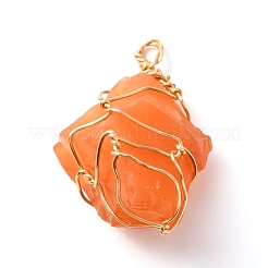 Кулоны из грубого необработанного натурального камня&nbsp;PALLOY-JF00848