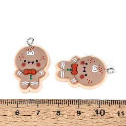 Подвески из непрозрачной смолы на рождественскую тематику&nbsp;FIND-E025-04