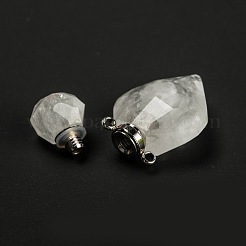 Кулоны для духов из натурального кварца&nbsp;G-D058-11P-03