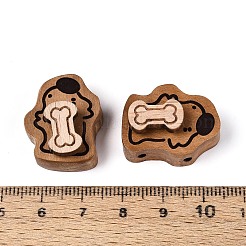 Натуральные бусины из дерева зизифуса&nbsp;WOOD-N021-02