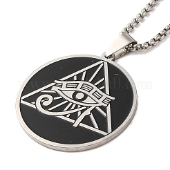 Не тускнеющие подвески из нержавеющей стали 201&nbsp;NJEW-K260-02P