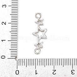 Подвески-соединители в виде тройной звезды из латуни&nbsp;KK-Z132-20P