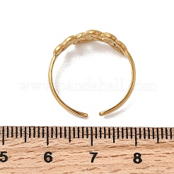 Регулируемые манжеты из нержавеющей стали 304 для женщин&nbsp;RJEW-F199-03G