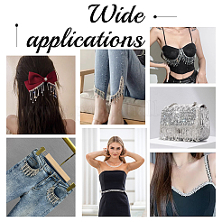 1 ярд латунных цепочек для чашек со стразами&nbsp;CHC-GA0001-05