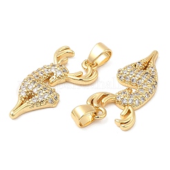 Латунные микро проложить кубического циркония подвески&nbsp;KK-P236-16G