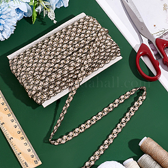 Филигранная кружевная лента из полиэстера&nbsp;OCOR-WH0078-28B