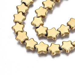 Гальванопластика непрозрачные стеклянные бусины прядь&nbsp;EGLA-S188-17-D01