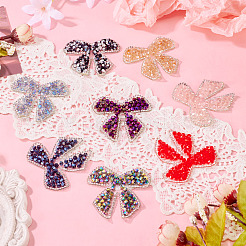 9 шт. 9-х цветные заплатки из полиэфирной ткани&nbsp;PATC-TA0001-30