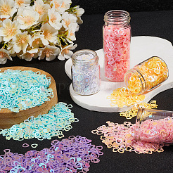 120 г двухцветных пластиковых пайеток&nbsp;PVC-CP0001-02B