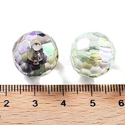 Уф-покрытие прозрачные акриловые бусины&nbsp;MACR-K356-03B