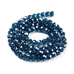 Гальванизируйте прозрачное стекло бисер нитей&nbsp;EGLA-A035-T6mm-A12