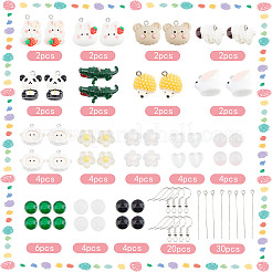 Набор для самостоятельного изготовления подвесных сережек в виде животных&nbsp;DIY-SC0021-54