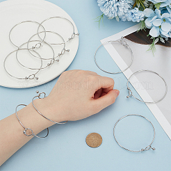 12шт. браслет из нержавеющей стали 304&nbsp;BJEW-SC0001-28