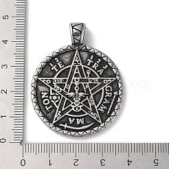 Подвески из нержавеющей стали wicca 304&nbsp;STAS-D014-11AS