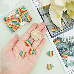 Подвески из эмали и сплава&nbsp;ENAM-NB0001-92