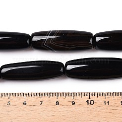 Нити из натуральных агатовых бусин&nbsp;G-T138-230C