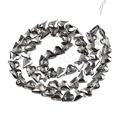 Гальванизируйте прозрачное стекло бисер нитей&nbsp;EGLA-N002-44-11