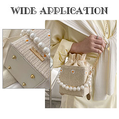 4 шт. 4 цвета квадратная искусственная кожа вязание крючком сумки подкладка для формирования низа ногтей&nbsp;DIY-PH0021-07