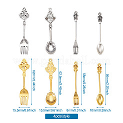 Тибетский сплав стиля большие кулоны&nbsp;TIBEP-TA0001-03