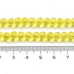 Прозрачные стеклянные бусины&nbsp;GLAA-G013-6mm-68