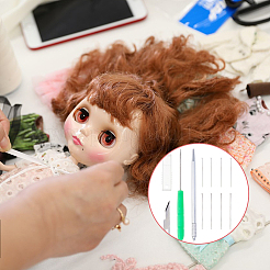 Инструмент для пересадки волос кукол из латуни&nbsp;DOLL-DC0001-02