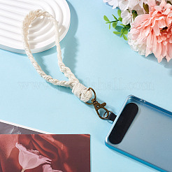 Плетеные хлопковые ремешки для мобильных телефонов&nbsp;AJEW-TAC0030-030A