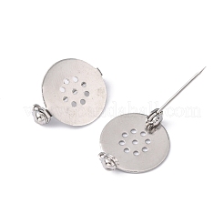 Латунная фурнитура для броши&nbsp;X-KK-D266-01P