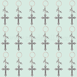 20шт. брелки из сплава&nbsp;KEYC-SC0001-52