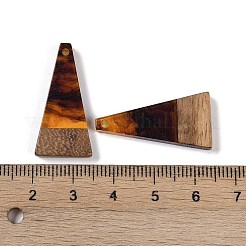 Подвески из смолы и дерева&nbsp;WOOD-F015-03F