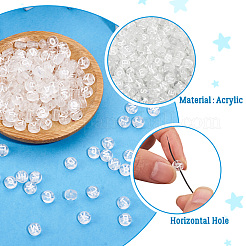 50 г прозрачных акриловых бусин&nbsp;TACR-TA0001-21