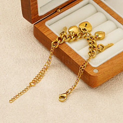 Браслеты с подвесками из нержавеющей стали 304 ко Дню святого Валентина&nbsp;FS-WGE53E0-09