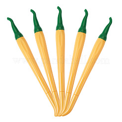 10 шт. пластиковая гелевая ручка в форме перца&nbsp;AJEW-TA0002-42B