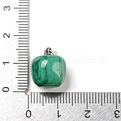 Природного малахита подвески&nbsp;LS-G-D094-03P