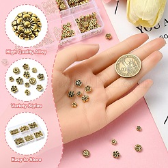 120шт 6 стиля бусины из сплава в тибетском стиле&nbsp;TIBEB-YW0001-30