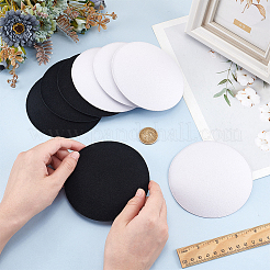 8 шт. 2-х цветная круглая основа для шляпы-чародея из ткани ЭВА для магии шляп AJEW-BC0007-70