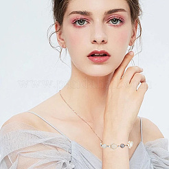 4шт. 4 комплекта браслетов из бисера в виде черепахи и морской звезды из синтетической бирюзы&nbsp;BJEW-SC0001-52