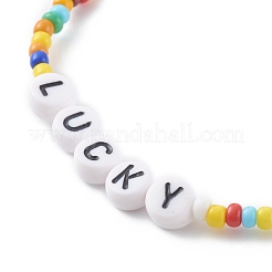 Стеклянный бисер стрейч браслеты&nbsp;BJEW-JB06120-03