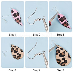 DIY серьги решений&nbsp;DIY-SC0006-08