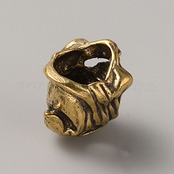 Латунные европейские бусины edc&nbsp;FIND-WH0161-50AG