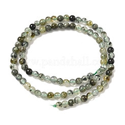 Природные пренит нитей бисера&nbsp;G-K224-03-4mm-01