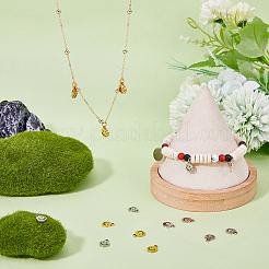 20 шт. подвески из нержавеющей стали 304 двух цветов&nbsp;FIND-DC0004-97