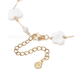 Браслеты из натуральных бусин-ракушек&nbsp;BJEW-JB13121