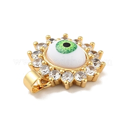 Латунные микро проложить кубического циркония подвески&nbsp;KK-B059-45G-D