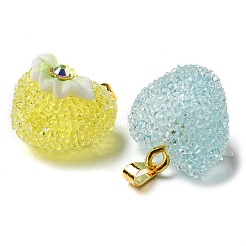 Кулон с дружескими смолами&nbsp;RESI-G086-01G