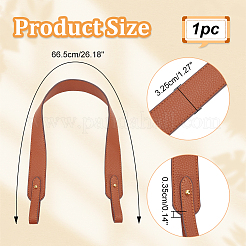 Широкая сумка из искусственной кожи с плечевыми ремнями&nbsp;FIND-WH0135-88C