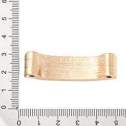 Сплав кристалл горный хрусталь изогнутые прямоугольные соединительные звенья подвески&nbsp;FIND-M042-03G-NR