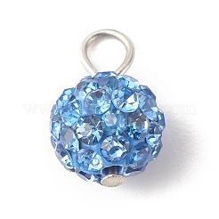 Полимерная глина стразами подвески&nbsp;PALLOY-JF01329